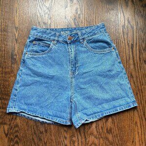 MOM denim High Rise shorts size 5-You look great today!